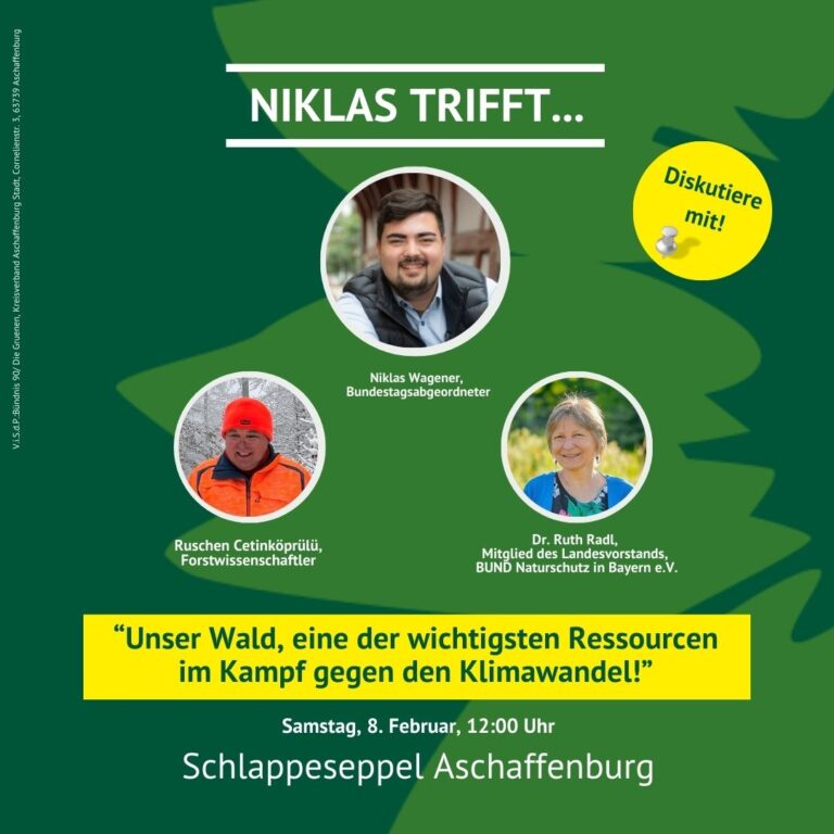 Niklas trifft: „Unser Wald, eine der wichtigsten Ressourcen im Kampf gegen den Klimawandel!“