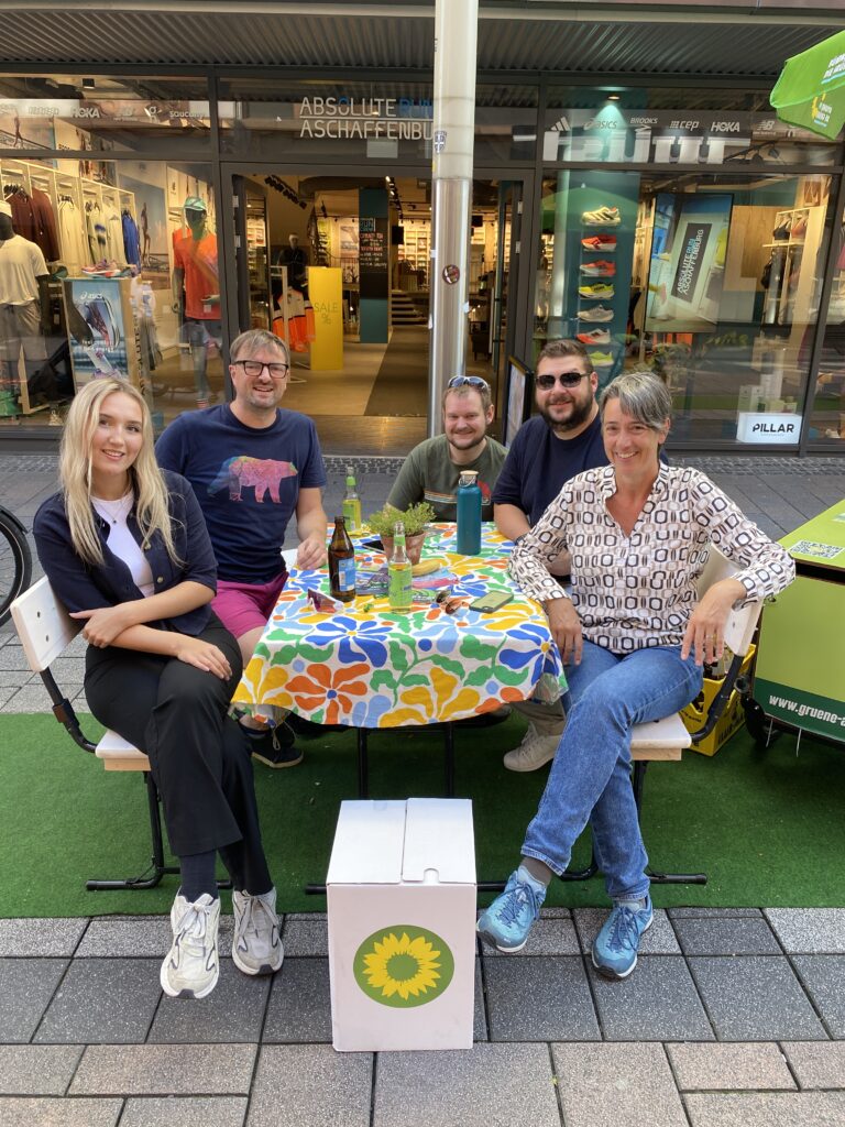 Parking Day in der Frohsinnstraße