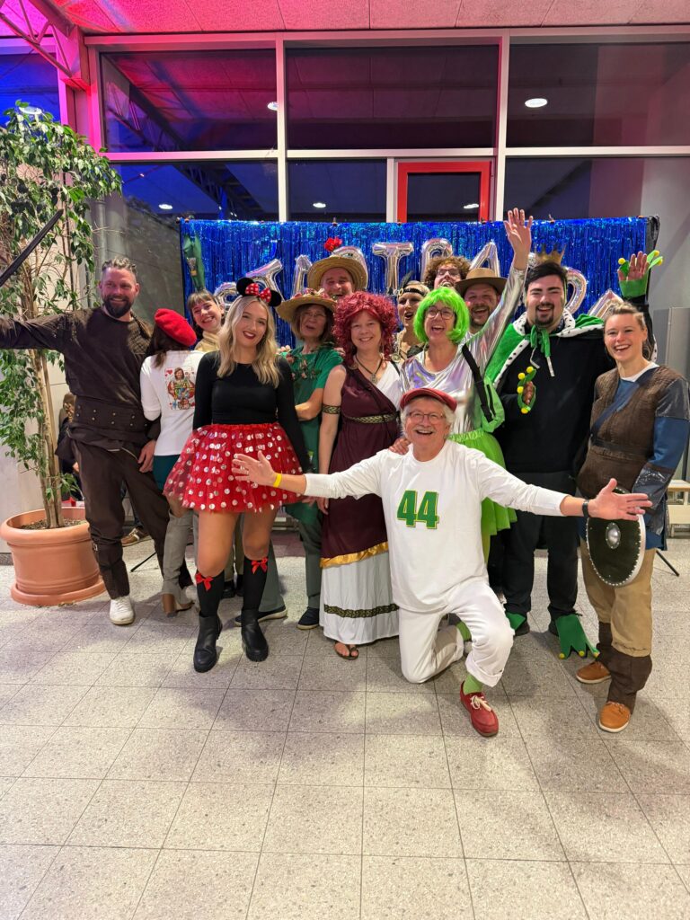 Grüne beim Fasching